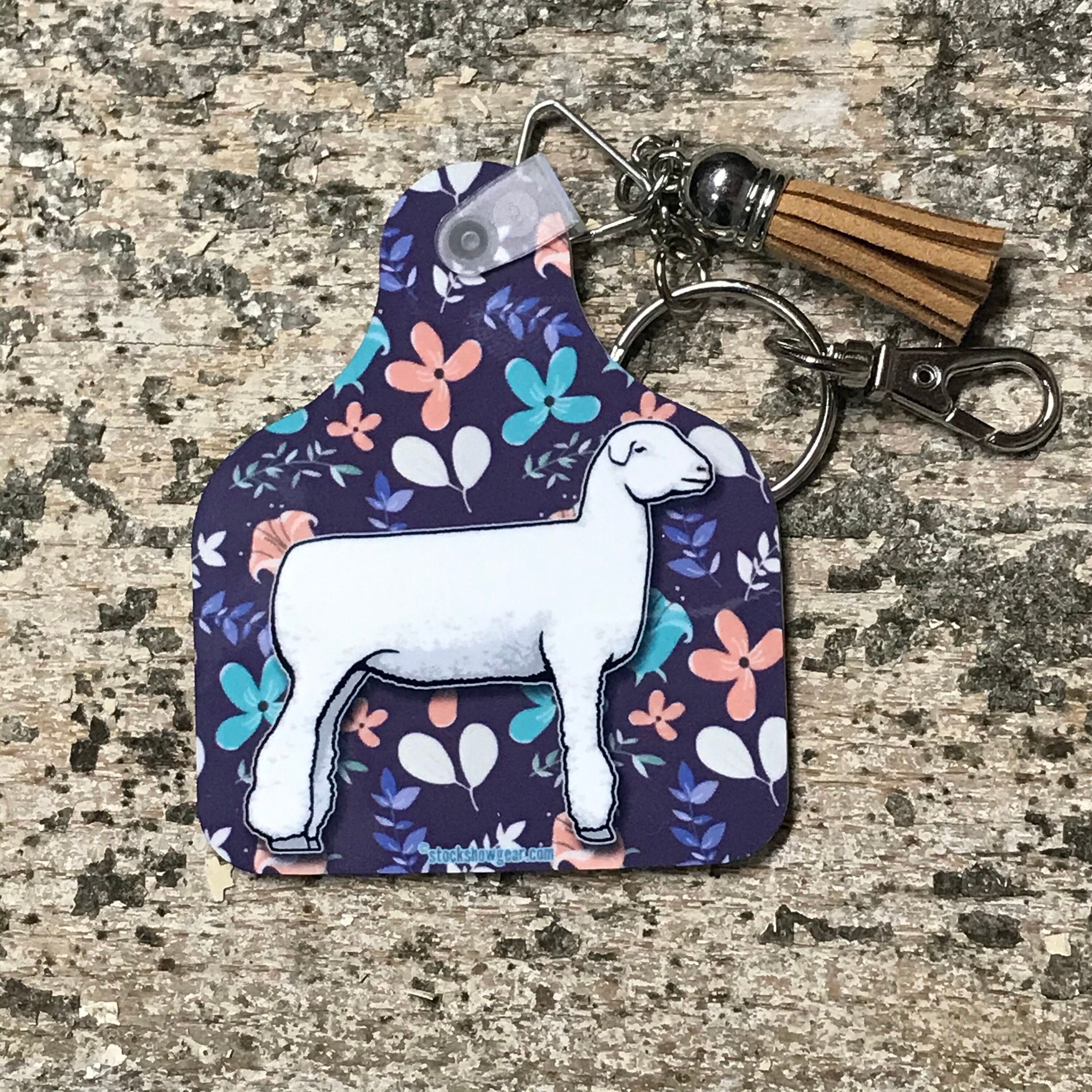 Club LambDorset Sheep Ear Tag Key ChainsThe Sheep Barn Etsy