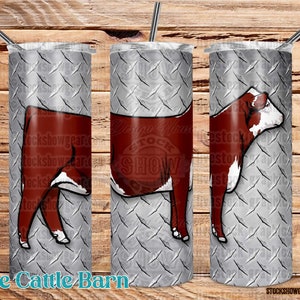 Weisse Park Britische Weisse Steer Tumblers Dichtung Deckel Etsy