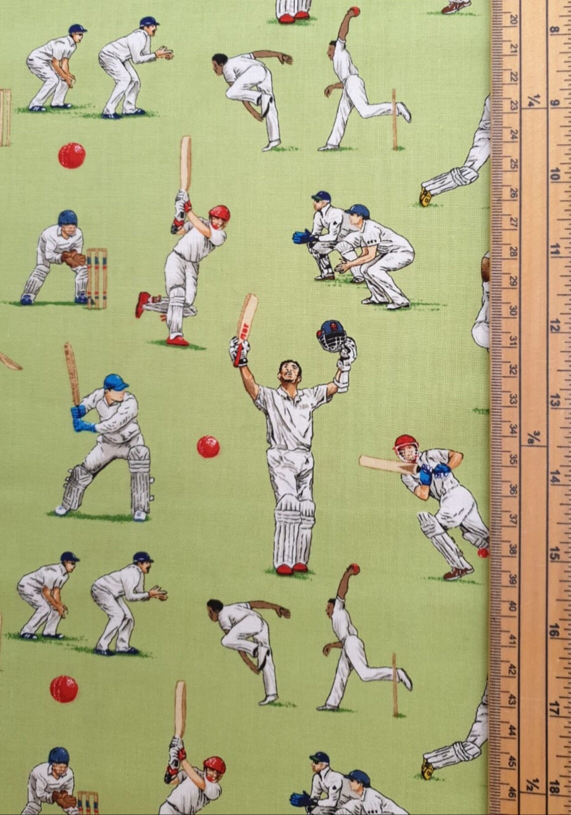 Cricket fabric UK 100% Cotton Material By Metre fabric Store | Etsy