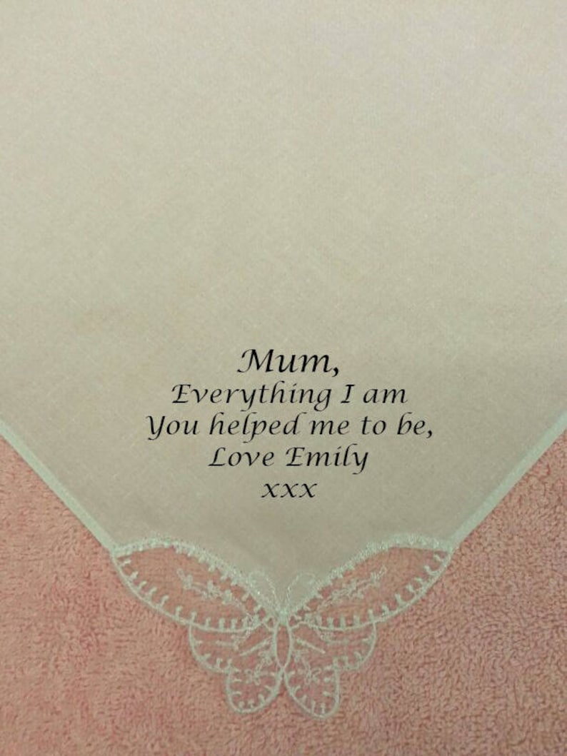 PERSONALISED LADIES SOCKS MUM MUMMY MOTHERS DAY GIFT PRESENT EMBROIDERED MESSAGE