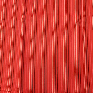 Red Stripes fabric UK 100% Cotton Material Fat quarter Patchwork Black White Pink Striped Lines Red Background