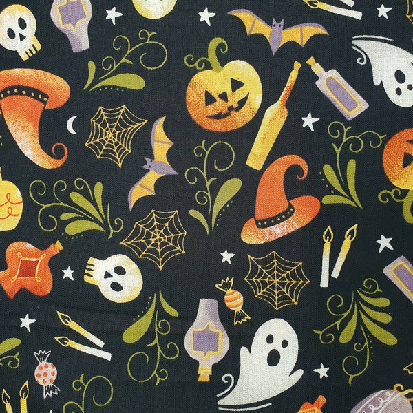 Halloween Fabric Etsy UK