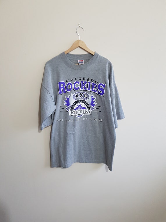 vintage rockies t shirt