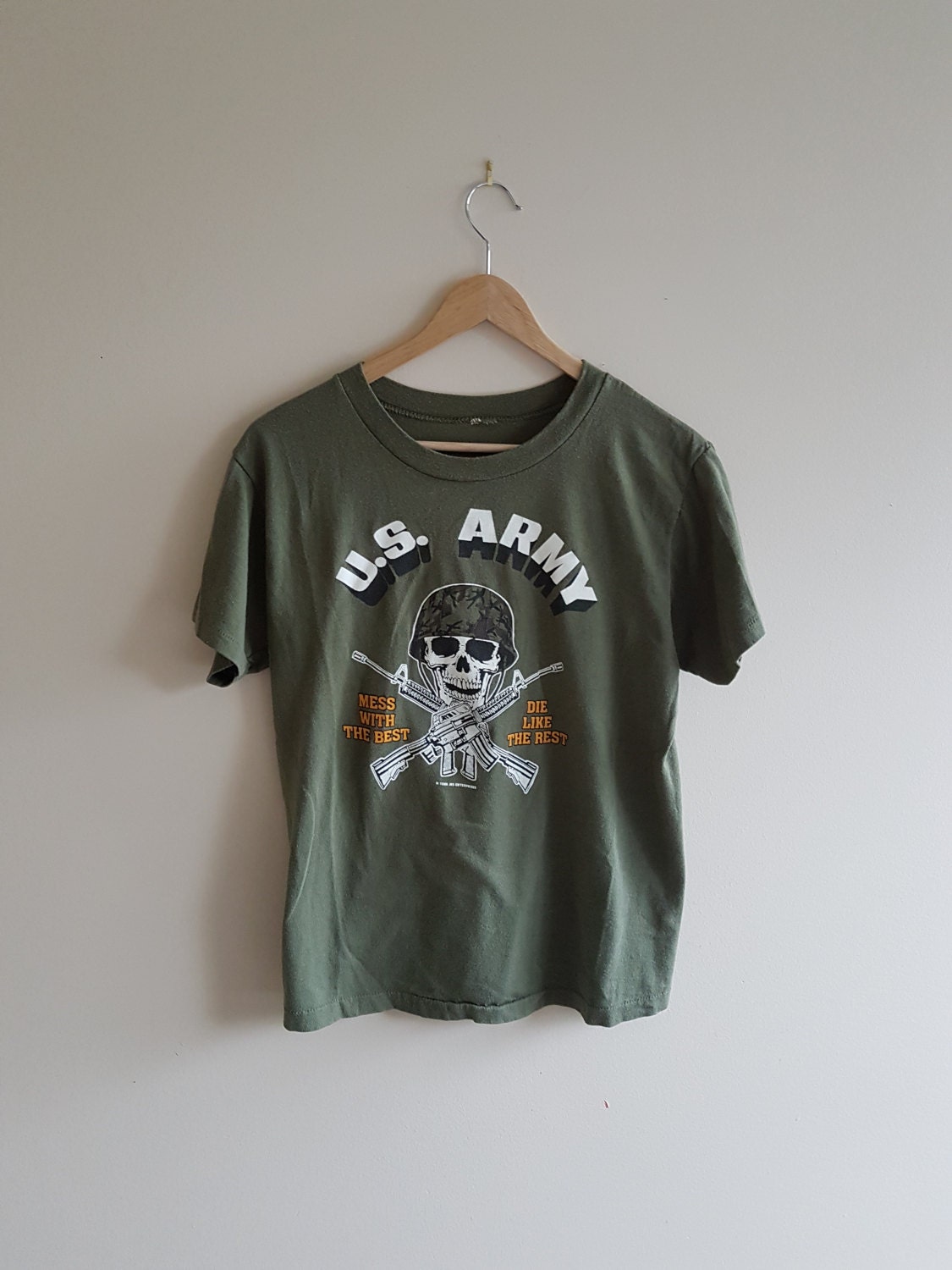 Vintage US Army Shirt Mess With the 