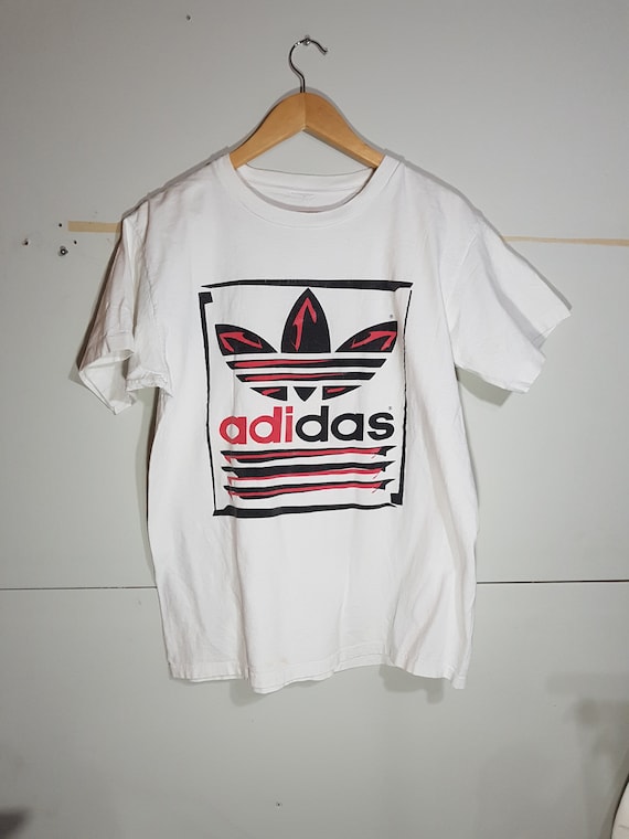 adidas t shirt vintage