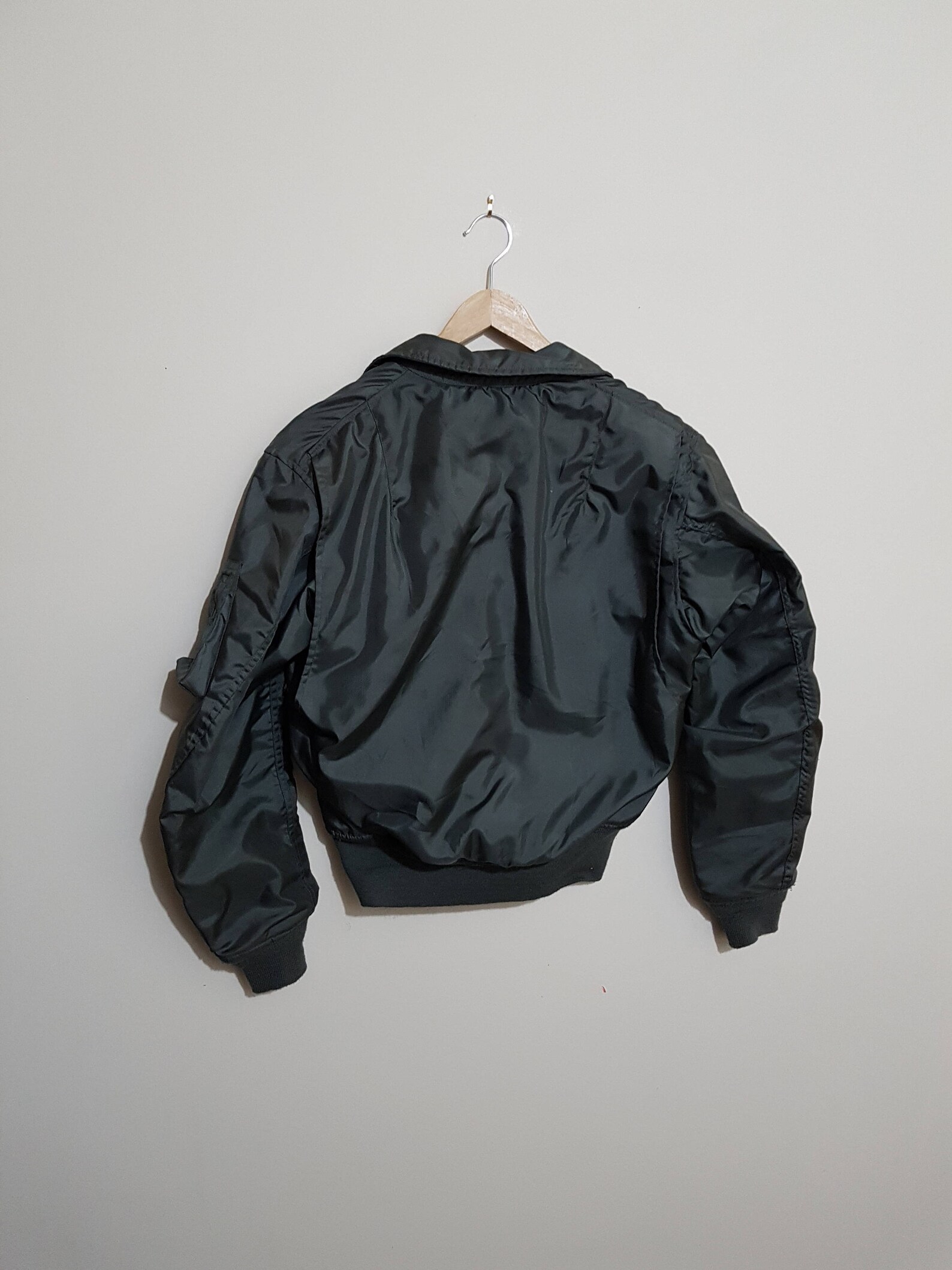 Vintage US Army Bomber Jacket, Authentic Military Jacket, Flyers Men's Mil Jacket, Olive Drab