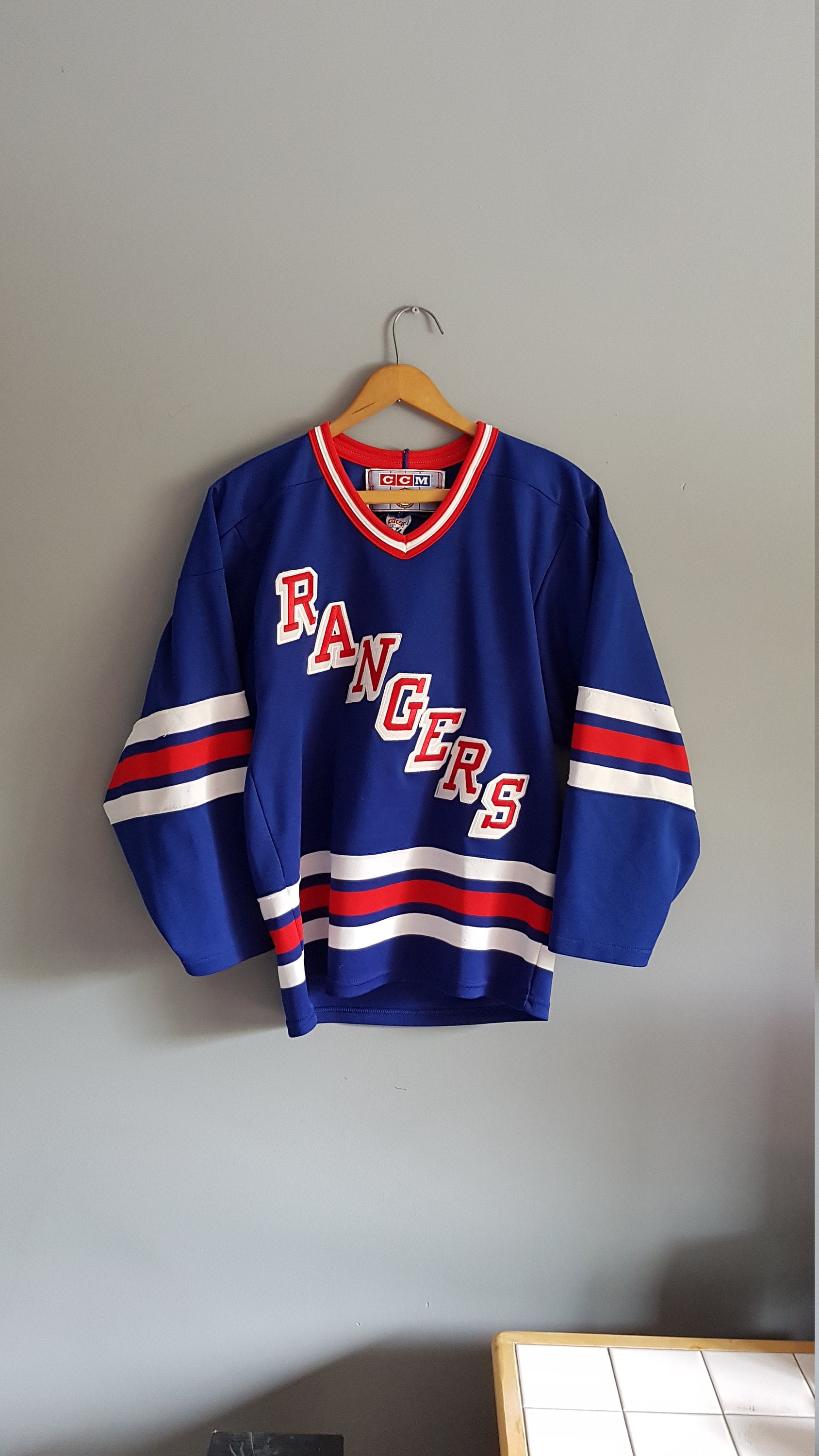 InstantReplayVintage Vintage New York Rangers Jersey, 80s Rangers Jersey, New York Rangers Sweater, East Coast, Phil Esposito, Size Men's Small