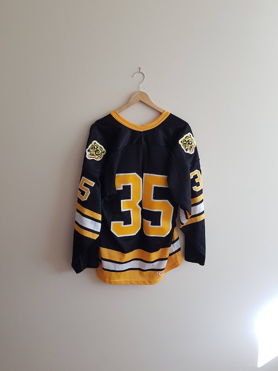 Vintage 90s Boston Bruins Sweatshirt Mens M Deadstock NHL Hockey