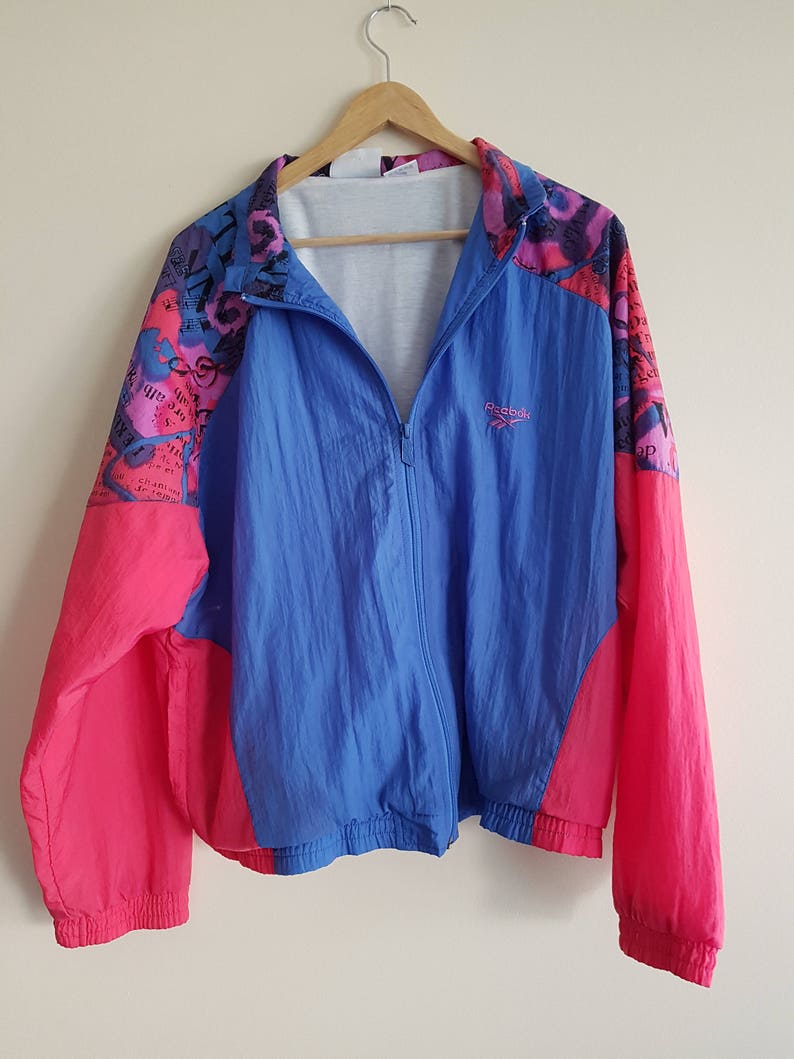 reebok track jacket women's