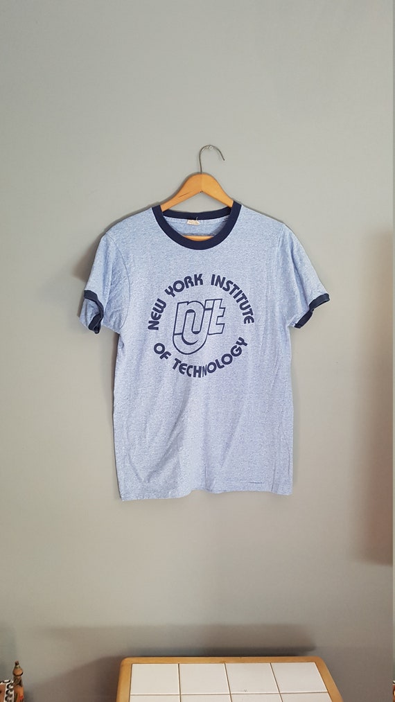 Vintage New York ringer tee, 80s New York Institut