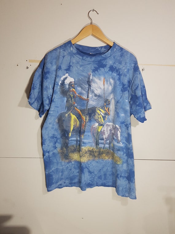 native american print shirt