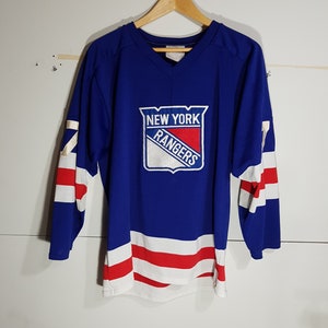 Vintage New York Rangers jersey, 80s Rangers jersey, New York Rangers sweater, East Coast, Phil Esposito, size men's small image 1