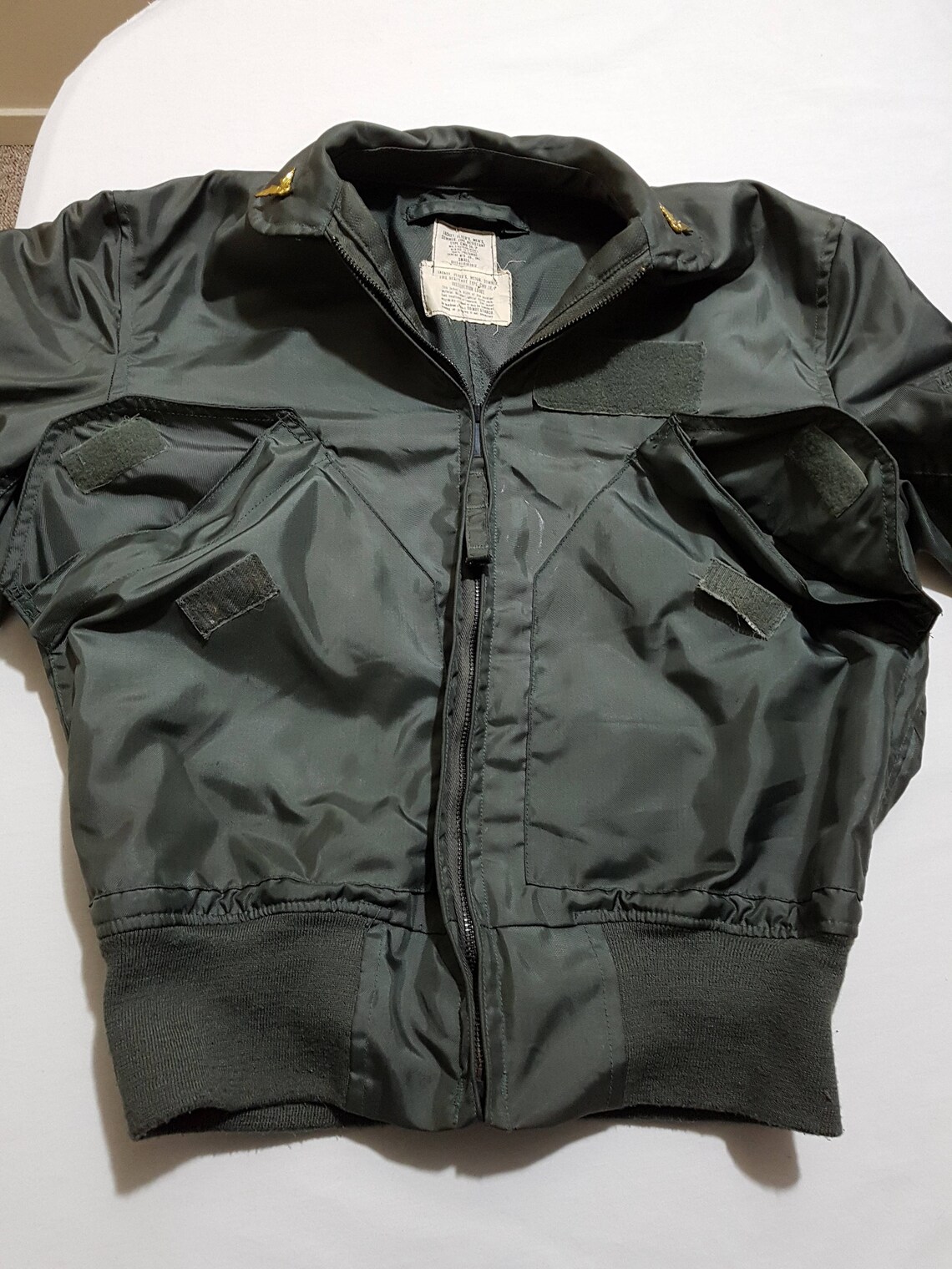 Vintage US Army Bomber Jacket, Authentic Military Jacket, Flyers Men's