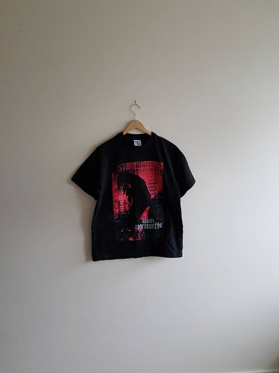 Vintage Alanis Morissette Tour T Shirt, Tour T Shirts, 90s Alanis