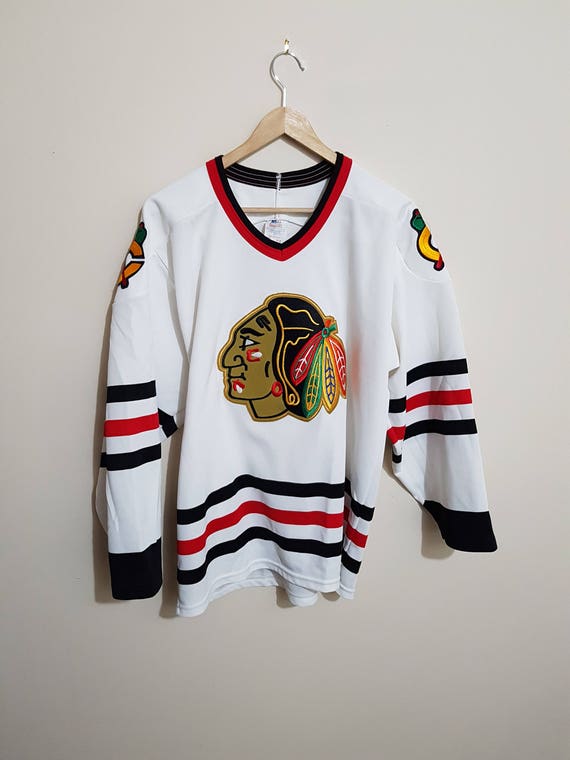 vintage chicago blackhawks jersey