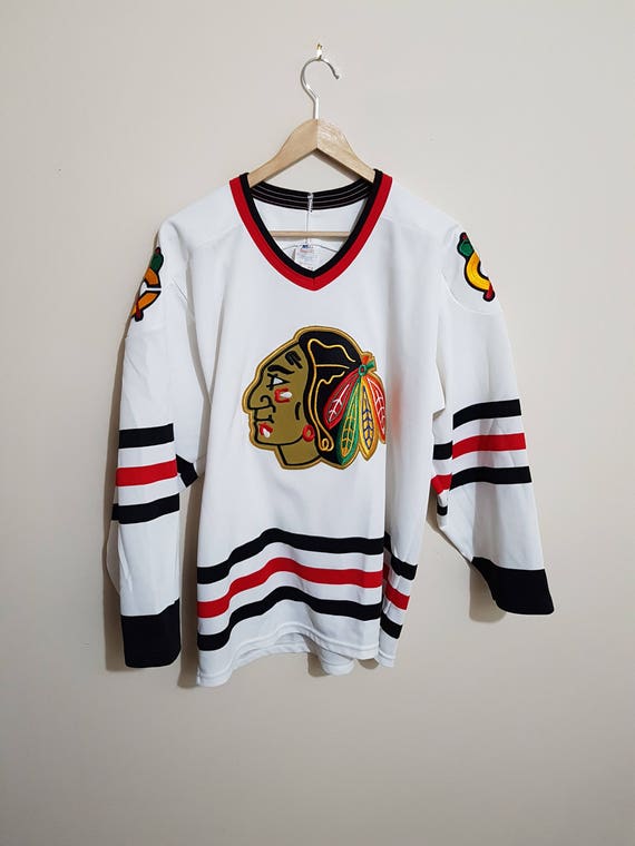 vintage blackhawks jersey