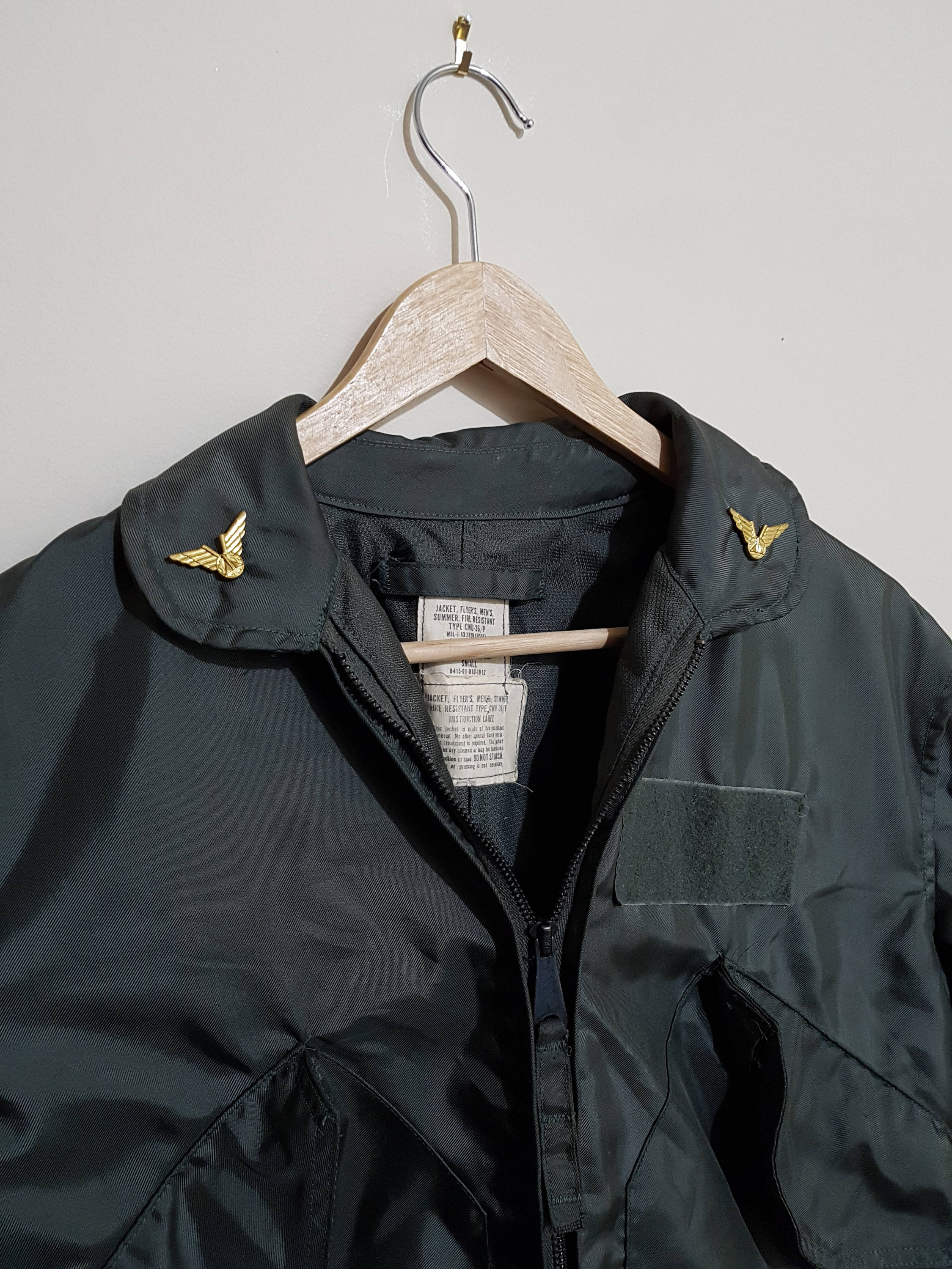 Vintage US Army Bomber Jacket, Authentic Military jacket