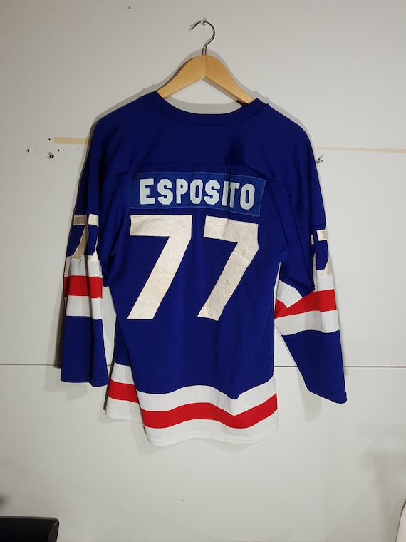 Vintage New York Rangers jersey, 80s Rangers jers… - image 3