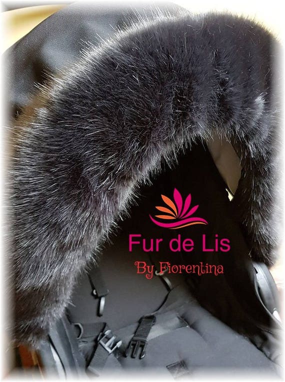 fur for pram hood silver cross