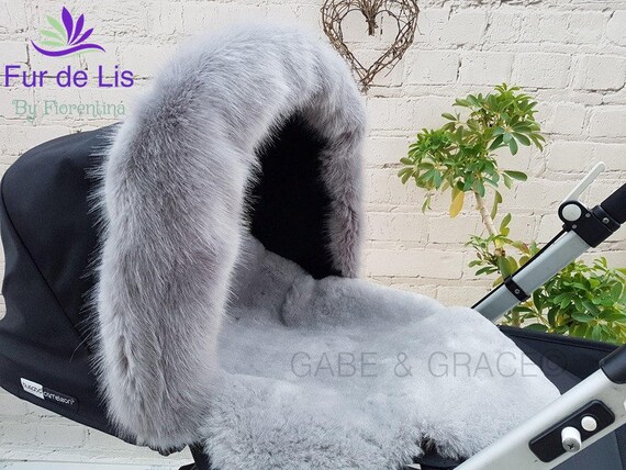 fur for pram hood silver cross