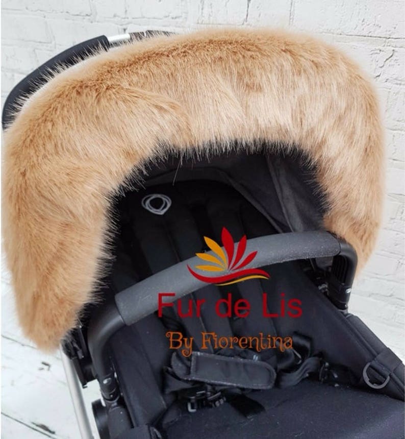 Fur de Lis Lapelle™ Luxury Faux Fur Pram Hood Trim For Etsy