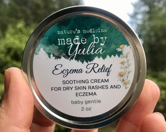 Eczema Relief // for babies and sensitive skin // soothing and healing