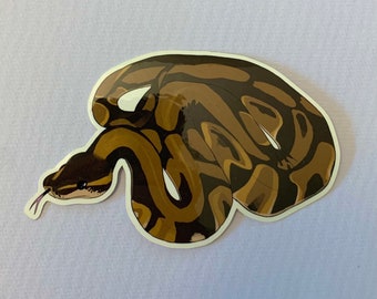 Ball Python Sticker - Etsy