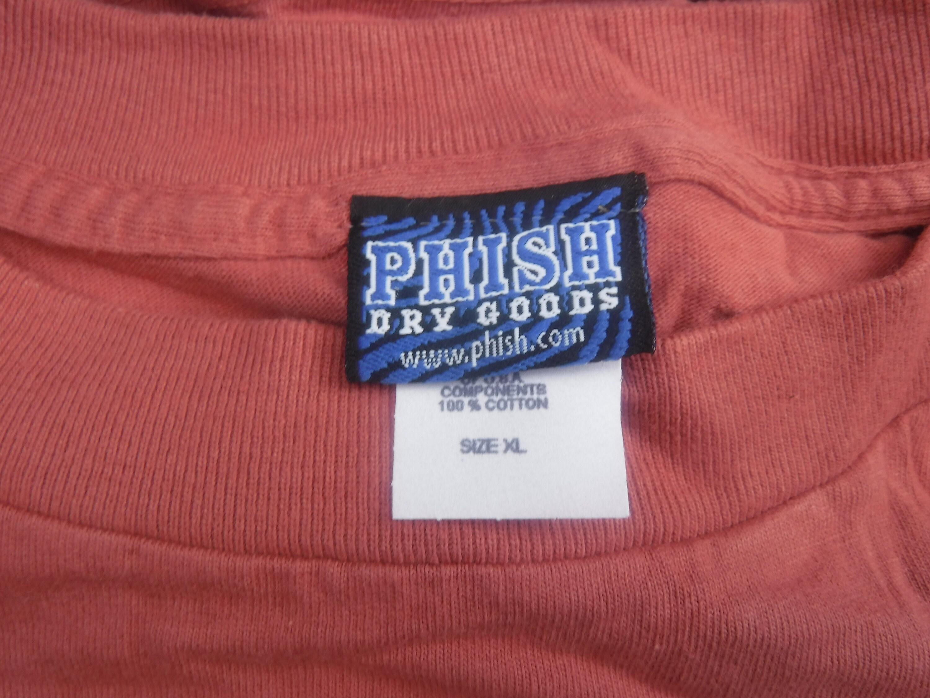 PHISH DRY GOOD L/S Tシャツ M デッドストック Vtg Lodgewood Tee 