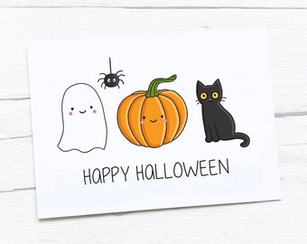 Halloween Cards Etsy