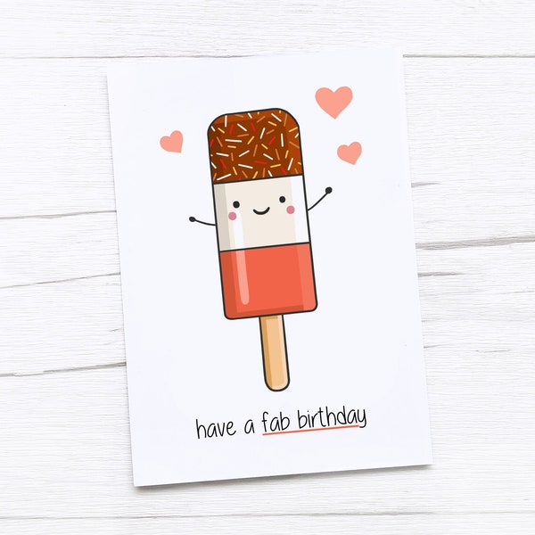 Happy Birthday Card | Fab