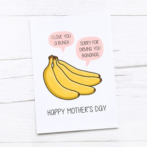 Muttertagskarte | Muttertag | Mama Karte | Banane