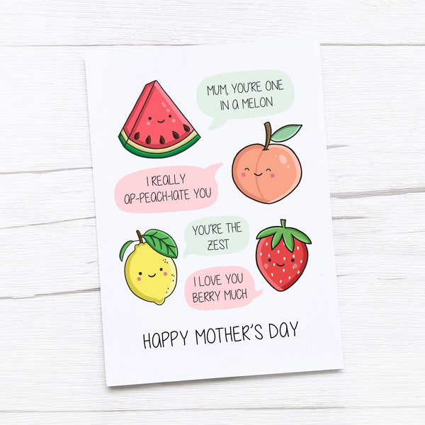 Fruit Puns - Etsy
