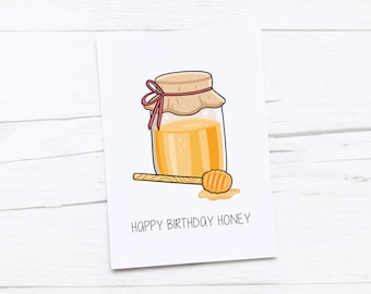 Happy Birthday Card | Honey