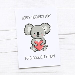 Muttertagskarte | Muttertag | Mama Karte | Koala