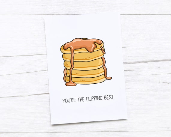 Thank You Card | Thanks Card | Pancakes