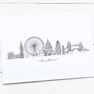 London Skyline | London Art Print