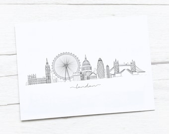 London Skyline | London Kunstdruck