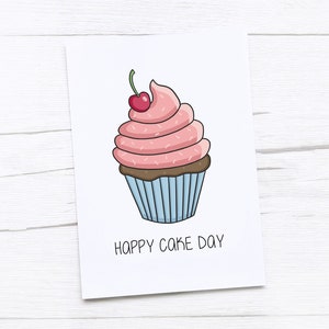 Carte de joyeux anniversaire | Gâteau