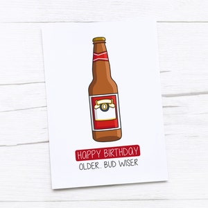 Gelukkige verjaardagskaart | Bier