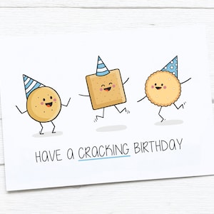 Cartão de feliz aniversario | Biscoito