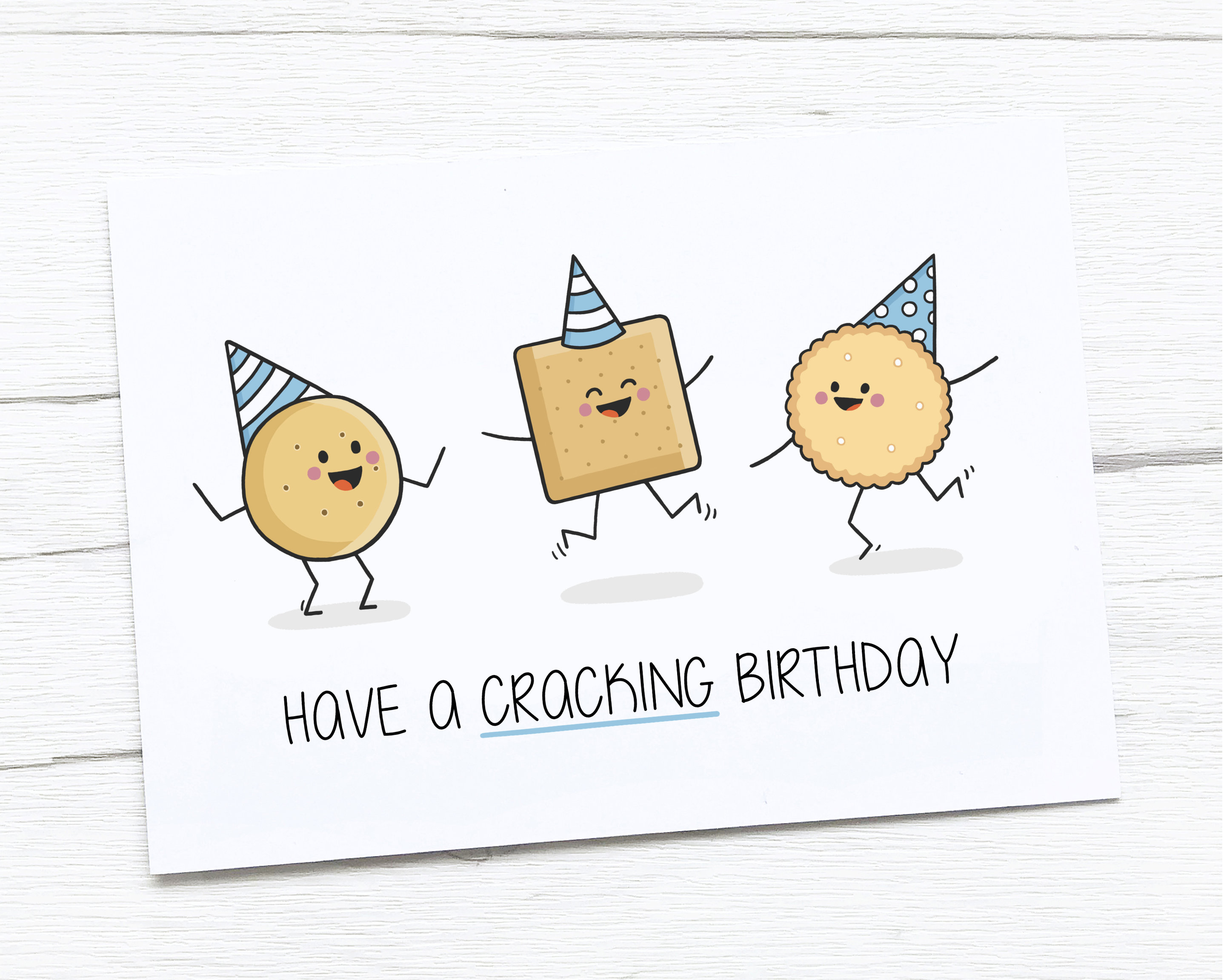 Happy Birthday Card Cracker | Etsy