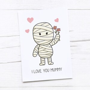 Tarjeta del feliz día de la madre / Te amo mamá