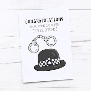 Politie gefeliciteerd kaart | Politie Afstuderen | Politieagent gefeliciteerd | Politieagent kaart | Gefeliciteerd | Politie