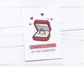 Engagement Card | Congratulations Card