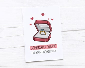 Engagement Card | Congratulations Card