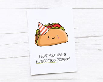 Happy Birthday Card | Taco | Fantastic