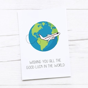 Good Luck reiskaart | Veel succes | Reizen | Wereld