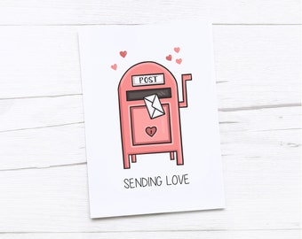 Thinking of You Card | Sending Love | Postbox