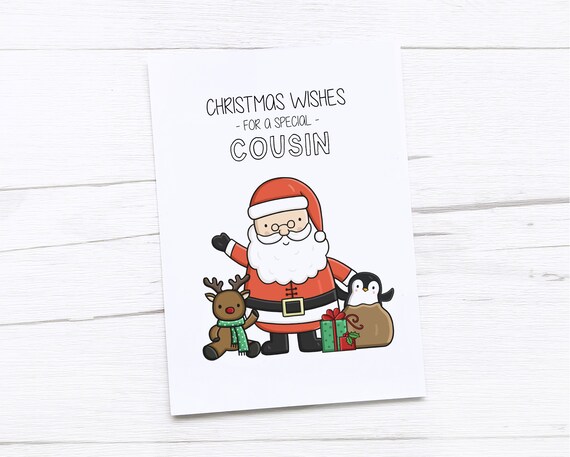 Merry christmas cousin best sale