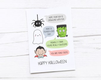 Happy Halloween Card | Halloween Puns | Funny Halloween Card